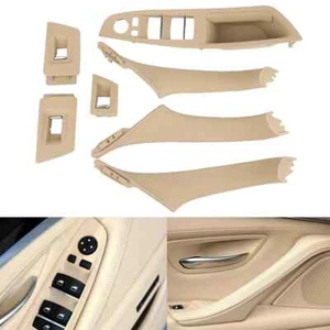 For BMW F10 F18 Car Inner Window Lift Switch Armrest Panel Door Handle Trim LHD - Foto 1 di 3