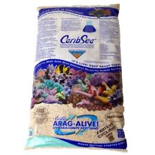 20LB CaribSea Arag-Alive Live Aragonite Reef Sand - Special Grade Reef Sand