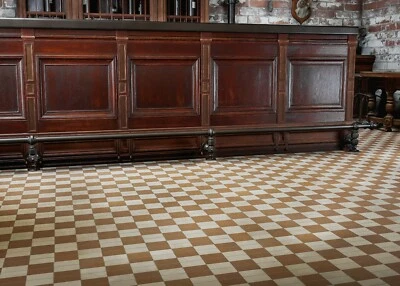 Industrial foot rail, black, home bar, vintage,metal, cast iron, kitchen, bar - Image 1 of 4