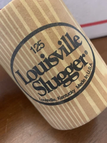 Louisville Slugger Wood Grain Can Coozie Foam can holder Cover