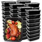 50 Pack Meal Prep Containers Reusable To Go Food Containers J1k92213
