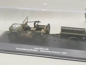 USA Jeep Willys MB 101st Airborne Division Normandie France 1944 Modellbau 1:43 - Bild 1 von 6