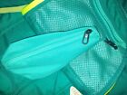 Nike Swoosh Backpack Large Compartment Fits Laptop School Gym Bag green/yellow