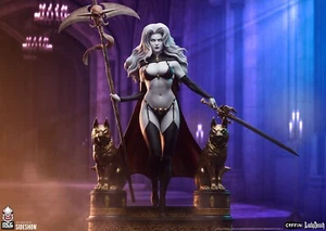 Lady Death 1:3 Scale Statue Chaos Comics Premium Collectibles Studio PCS 154/400 - Picture 1 of 12
