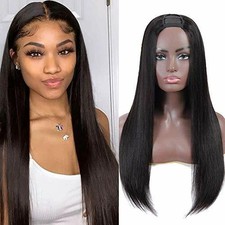 TOOOCI U Part Wig Human Hair Wigs for Black Women Straight Human Hair Wigs 100%