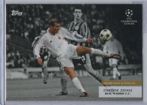 Zinedine Zidane 2023-24 Topps Simplicidad Momentos Iconicos Real Madrid - Picture 1 of 1