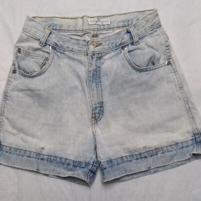 Pantalones Cortos Vaqueros Xhilaration Vintage Años 90 Lavado Ligero Festival Talla 5 Foto 1 de 4