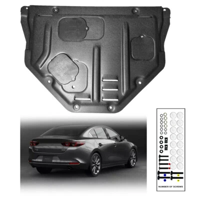 Protectores contra salpicaduras para motor delanteros para Mazda3 2015-2017 Foto 1 de 4