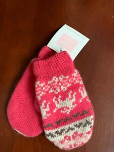 JANIE AND JACK GIRLS MITTENS 2T 3T NWT