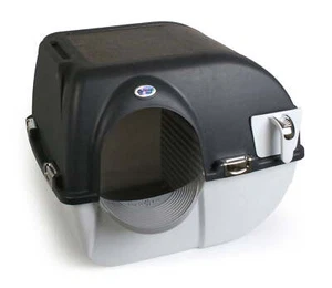 Omega Paw Elite Self-Cleaning Litter Box, Black - Picture 1 of 7