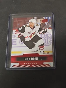 2017-18 Upper Deck UD OVERTIME MAX DOMI #21 #ed 97/99 Red Parallel - Picture 1 of 1