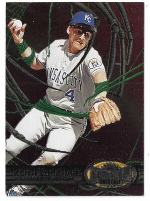 1997 Skybox Metal Universe Baseball Keith Lockhart Card #94 Kansas City Royals - Image 1 of 2