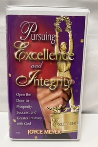 Pursuing Excellence and Integrity by Joyce Meyer Audiobook 5-Cassettes Christian - Picture 1 of 10