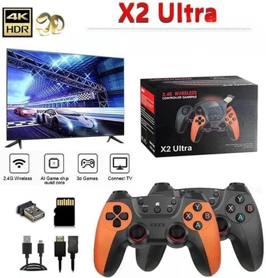 X2 Console di Gioco Ultra Retrò Stick 58.000+ Videogiochi 4K HDMI 64-256GB Memoria - Immagine 1 di 4