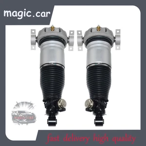 Pair Left & Right Air Suspension Shock Absorbers For Audi Q7 VW Touareg Cayenne - Picture 1 of 8