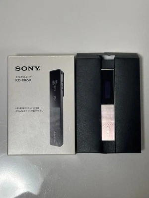 SONY Stereo IC Recorder ICD-TX650 Slim High Quality Used - Image 1 of 4