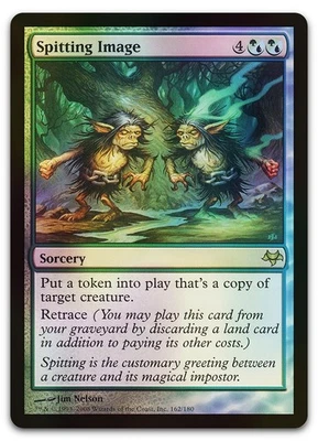Spitting Image #162 (Foil) (NM) Eventide EVE Magic MTG - Image 1 of 2