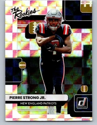 2022 Donruss #TR-39 Pierre Strong Jr. The Rookies G - Image 1 of 2