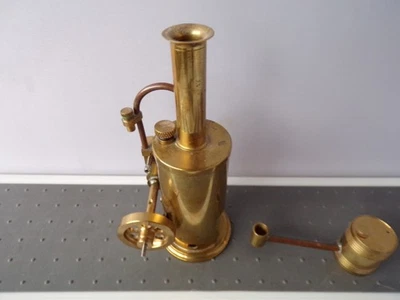 Microcosm M6 Mini Live Steam Engine Kit with Boiler Brass - Image 1 of 4
