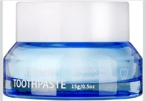 Dentifricio sbiancante denti naturale polvere Deluxe sbiancante denti nuovo con scatola 05/28 - Foto 1 di 5
