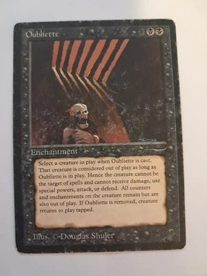 Oubliette HP Dark Arabian Nights MTG Magic the Gathering - Image 1 of 4