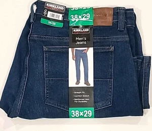 Kirkland Signature Herren Straight Fit Jeans, Blau, Größe 38X29 - Bild 1 von 6