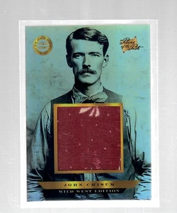 John Chisum 2025 Pieces of the Past Wild West Authentic Relic card #736 - Picture 1 of 1