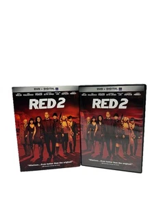 Red 2 On DVD With Bruce Willis, Like New, Slip Cover - Picture 1 of 3