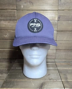 Ping 110 One Ten Flexfit Tech Blue Yupoong Adjustable Snapback Hat Cap - Picture 1 of 6
