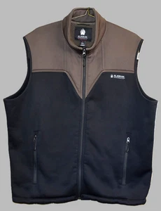 EUC Alaskan Hard Gear Duluth Trading Company Fleece Lined Vest Men 2XL Softshell - Picture 1 of 11