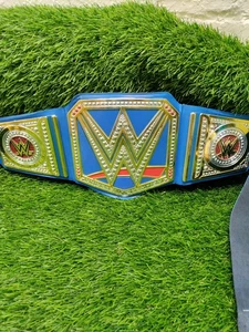 WWE Universal Championship Title Belt for Kids Wrestling 2014 Mattel Blue READ - Picture 1 of 10