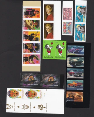 2022 Imperf Complete Set Pairs, Blocks, Strips, Panes Imperforate NDC 12 Scans - Image 1 of 4