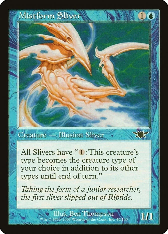 MISTFORM SLIVER X 4 E/X+ LEGIONS MAGIC THE GATHERING - Image 1 of 1