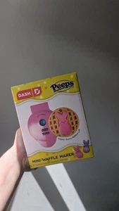Dash Bunny Mini Waffle Maker โ PEEPS Edition, 4โ, Pink ๐ - Picture 1 of 2