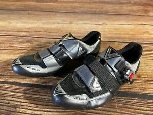 VITTORIA Carbon Road Cycling Shoes Biking Boots 3 Bolts Size EU42, US8