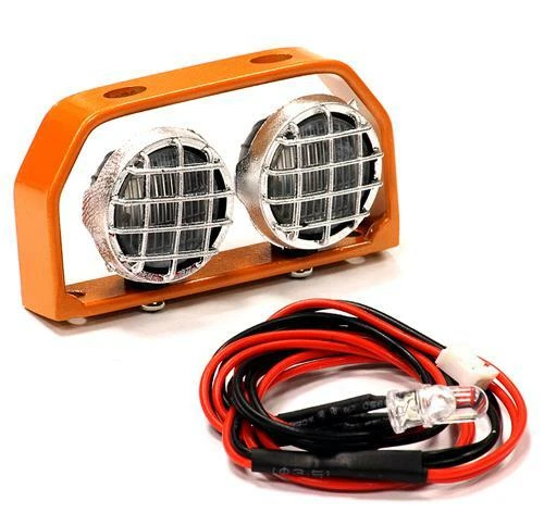 Realistic Roof Top Spot Light Set(2)LED with Adjustable Housing for 1/10 1/8 1/5 - Image 1 of 1