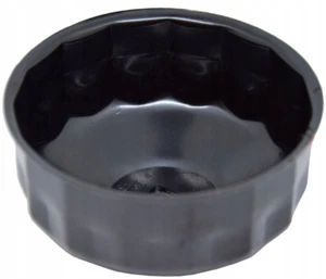 Ölfilterschlüssel KFZ Ölfilterkappe 15-Kant Ölfilternuss 74mm 3/8" - Bild 1 von 4