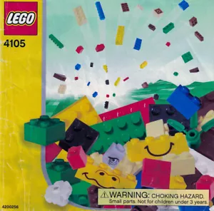 Lego #4105 Creator manual de instrucciones solamente - Imagen 1 de 4