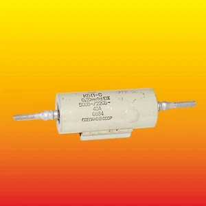 0.22uF = 500V ~ 220V Imax 40A CONDENSADOR RUSO DE ALIMENTACIÓN PIO KBP-S - Imagen 1 de 2