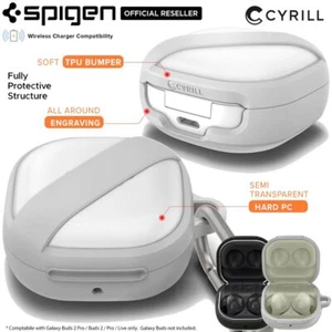 For Galaxy Buds 2 Pro/ 2/ Pro/ Live Case SPIGEN CYRILL Color Brick Cover - Picture 1 of 36