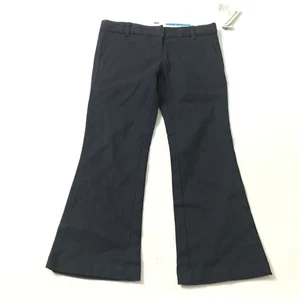 Dockers Girls’ Flat-Front Pants Adjustable Waist Approved School Uniform 4 New - Picture 1 of 4