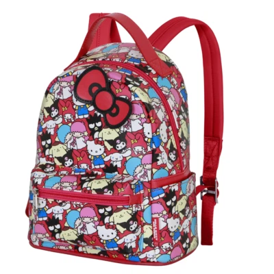 ZAINETTO DA PASSEGGIO HELLO KITTY SANRIO BORSA 25 CM TEMPO LIBERO - 07691 - Immagine 1 di 4