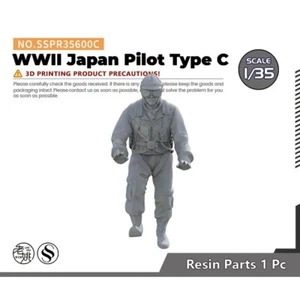 SSMODEL SSPR35600C 1/35 SEGUNDA GUERRA MUNDIAL Japón Piloto Tipo C - Imagen 1 de 3