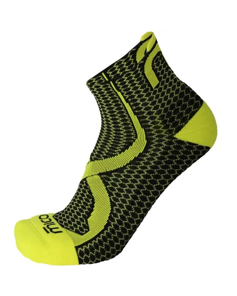 - Mico Trail Run Odor Zero XT2 Light Weight Calze Corte, Nero/Giallo Fluo - Imagen 1 de 1