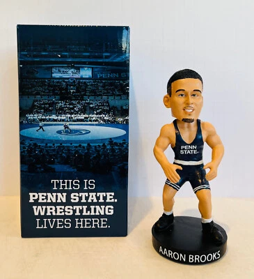 Aaron Brooks 2023 Penn State WRESTLING Bobblehead SGA - Image 1 of 2