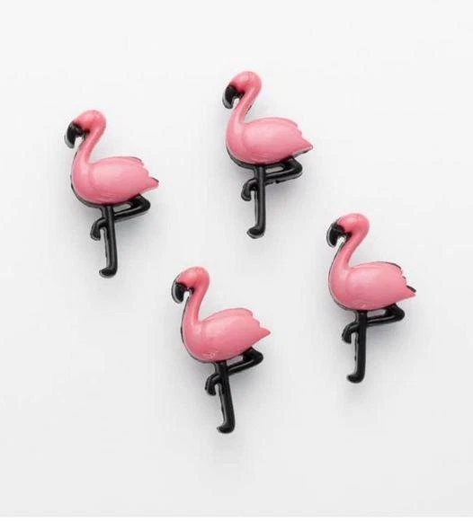 Flamingo Shank Buttons 27mm Perfect for Crafts, Knitting and clothing - Image 1 of 1