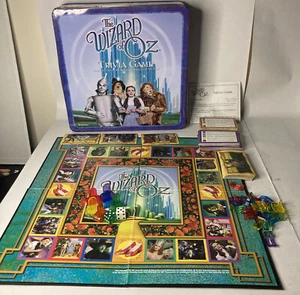 1999 Wizard Of Oz Trivia Game in Collectors Tin - Complete Game Set  - Picture 1 of 7