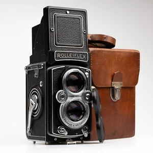 ⭐SERVICED & TESTED⭐ Rolleiflex Automat K4 B TLR Camera Tessar 75mm 3.5 MX T 2.8 - Picture 1 of 24
