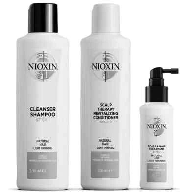 NIOXIN Original System Kit 1  Natural Hair Light Thinning - Image 1 of 3