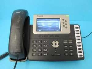 YEALINK SIP-T38G GIGABIT COLOR LCD DISPLAY IP PHONE ETHERNET OPTIMA HD - Picture 1 of 8